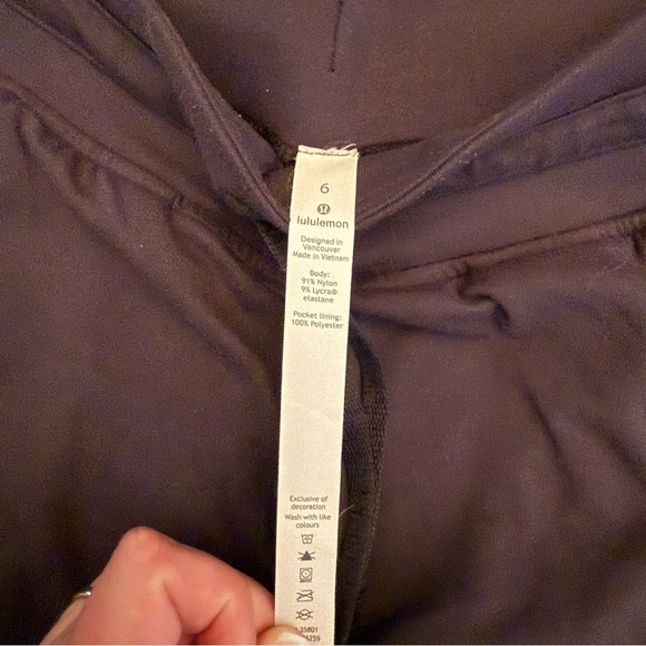 Lululemon • Ready To Rulu Pant *29" jogger black knit drawstring waist pull on - Picture 4 of 6